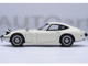 1967 Toyota 2000GT RHD Right Hand Drive White 1/18 Model Car Autoart 79546