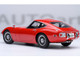 1967 Toyota 2000GT RHD Right Hand Drive Red 1/18 Model Car Autoart 79547