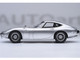 1967 Toyota 2000GT RHD Right Hand Drive Silver Metallic 1/18 Model Car Autoart AA79548