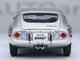 1967 Toyota 2000GT RHD Right Hand Drive Silver Metallic 1/18 Model Car Autoart AA79548