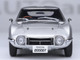 1967 Toyota 2000GT RHD Right Hand Drive Silver Metallic 1/18 Model Car Autoart AA79548