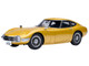1967 Toyota 2000GT RHD Right Hand Drive Gold Metallic 1/18 Model Car Autoart 79549