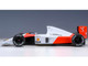 McLaren Honda MP4 6 #1 Ayrton Senna 2nd Place Formula One F1 Japanese GP 1991 without McLaren Logo 1/18 Model Car Autoart 89150