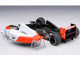 McLaren Honda MP4 6 #1 Ayrton Senna 2nd Place Formula One F1 Japanese GP 1991 without McLaren Logo 1/18 Model Car Autoart 89150