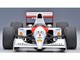 McLaren Honda MP4 6 #1 Ayrton Senna 2nd Place Formula One F1 Japanese GP 1991 without McLaren Logo 1/18 Model Car Autoart 89150
