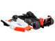 McLaren Honda MP4 6 #1 Ayrton Senna 2nd Place Formula One F1 Japanese GP 1991 without McLaren Logo 1/18 Model Car Autoart 89150