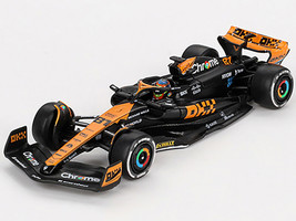 McLaren MCL60 #81 Oscar Piastri 3rd Place Formula One F1 Japanese GP 2023 Limited Edition 1/64 Diecast Model Car Mini GT MGT00768