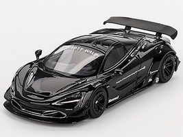 McLaren 720S LB Works Black Limited Edition 1/64 Diecast Model Car Mini GT MGT00777
