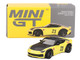 Nissan Z LB Nation Works #23 Ikazuchi Yellow with Black Hood and Top Limited Edition 1/64 Diecast Model Car Mini GT MGT00826