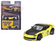 Nissan Z LB Nation Works #23 Ikazuchi Yellow with Black Hood and Top Limited Edition 1/64 Diecast Model Car Mini GT MGT00826
