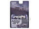 BMW 3 0 CSL #50 White with Blue and Red Stripes and Gold Wheels Limited Edition 1/64 Diecast Model Car Mini GT MGT00863