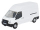 2006 Ford Transit LWB High Roof Van White 1/148 N Scale Diecast Model Car Oxford Diecast NFT006