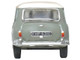 Mini Classic Tweed Gray with Cream Top 1/148 (N) Scale Diecast Model Car Oxford Diecast NMN009