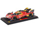 Ferrari 499P Hypercar #50 Antonio Fuoco Miguel Molina Nicklas Nielsen Ferrari AF Corse Winner 24 Hours of Le Mans 2024 with DISPLAY CASE Limited Edition to 499 pieces Worldwide 1/18 Model Car BBR P18252A