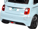 2023 Fiat 500e Light Blue 1/24 Diecast Model Car Bburago 21110BL