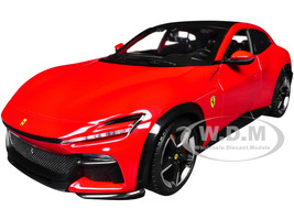 Ferrari Purosangue Red with Sunroof Race Play Series 1/24 Diecast Model Car Bburago 26030r