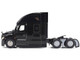 Freightliner New Cascadia Sleeper Cab Truck Tractor Black Transport Series 1/50 Diecast Model Diecast Masters 71126