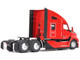 Kenworth T680 76 High Roof Sleeper Cab Truck Tractor Viper Red Transport Series 1/50 Diecast Model Diecast Masters 71132