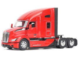 Kenworth T680 76 High Roof Sleeper Cab Truck Tractor Viper Red Transport Series 1/50 Diecast Model Diecast Masters 71132