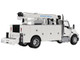 Kenworth T380 Auto Crane Titan 85 Body HC14 Crane Work Truck with Miller EnPak White Transport Series 1/50 Diecast Model Diecast Masters 71212