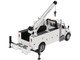 Kenworth T380 Auto Crane Titan 85 Body HC14 Crane Work Truck with Miller EnPak White Transport Series 1/50 Diecast Model Diecast Masters 71212