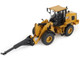 CAT Caterpillar 930 Wheel Loader with Operator Yellow High Line Series 1/50 Diecast Model Diecast Masters 85779