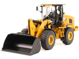 CAT Caterpillar 930 Wheel Loader with Operator Yellow High Line Series 1/50 Diecast Model Diecast Masters 85779