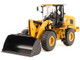 CAT Caterpillar 930 Wheel Loader with Operator Yellow High Line Series 1/50 Diecast Model Diecast Masters 85779