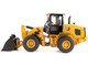 CAT Caterpillar 930 Wheel Loader with Operator Yellow High Line Series 1/50 Diecast Model Diecast Masters 85779