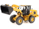 CAT Caterpillar 930 Wheel Loader with Operator Yellow High Line Series 1/50 Diecast Model Diecast Masters 85779