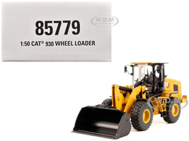 CAT Caterpillar 930 Wheel Loader with Operator Yellow High Line Series 1/50 Diecast Model Diecast Masters 85779
