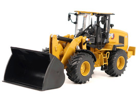 CAT Caterpillar 938 Wheel Loader with Operator Yellow High Line Series 1/50 Diecast Model Diecast Masters 85782