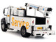 CAT Caterpillar CT660 Auto Crane Titan 85 Truck with Miller EnPak White Transport Series 1/50 Diecast Model Diecast Masters 85785