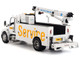 Kenworth T380 Auto Crane Titan 85 Truck with Miller EnPak White Transport Series 1/50 Diecast Model Diecast Masters 85786