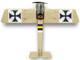 Level 2 Model Kit Fokker E II Eindecker Fighter Aircraft 1/72 Plastic Model Kit Airfix A01086