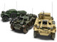 Level 2 Model Kit Ferret Scout Mk.1 Armored Car with 3 Scheme Options 1/35 Plastic Model Kit Airfix A1386