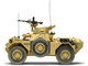 Level 2 Model Kit Ferret Scout Mk.1 Armored Car with 3 Scheme Options 1/35 Plastic Model Kit Airfix A1386