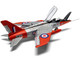 Level 2 Model Kit Folland Gnat T 1 Fighter Aircraft with 2 Scheme Options 1/48 Plastic Model Kit Airfix A05123