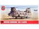 Level 3 Model Kit Boeing Chinook HC 1 Late Production Helicopter with 2 Scheme Options 1/72 Plastic Model Kit Airfix A06024