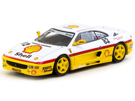 Ferrari F355 Challenge #82 Peter Andersen Team Kroymans Shell Oil Ferrari F355 Challenge 1999 Hobby64 Series 1/64 Diecast Model Car Tarmac Works T64-083-99CHA82