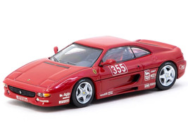 Ferrari F355 Challenge #355 Presentation Red Hobby64 Series 1/64 Diecast Model Car Tarmac Works T64-083-PRE