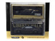 Dodge Challenger SRT Hellcat LB WORKS Liberty Walk Black Metallic with Shipping Container Display Case Global64 Series 1/64 Diecast Model Car Tarmac Works T64G-TL039-BK