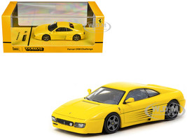 Ferrari 348 Challenge Yellow Road64 Series 1/64 Diecast Model Car Tarmac Works T64R-082-YL