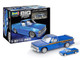 Level 4 Model Kit 1991 Chevrolet S 10 Lowrider Pickup Truck with 1/64 Diecast Version Included Big Little Series 1/25 Scale Model Revell 14562