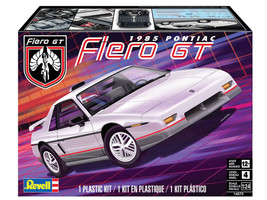 Level 4 Model Kit 1985 Pontiac Fiero GT 1/24 Scale Model Revell 14573