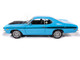 1972 Dodge Demon GSS Mecum Auctions Petty Blue with Black Stripes American Muscle Series 1/18 Diecast Model Car Auto World AMM1345