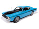 1972 Dodge Demon GSS Mecum Auctions Petty Blue with Black Stripes American Muscle Series 1/18 Diecast Model Car Auto World AMM1345