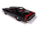 1969 Dodge Coronet Super Bee Muscle Car & Corvette Nationals MCACN Black with Red Interior American Muscle Series 1/18 Diecast Model Car Auto World AMM1347