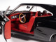 1969 Dodge Coronet Super Bee Muscle Car & Corvette Nationals MCACN Black with Red Interior American Muscle Series 1/18 Diecast Model Car Auto World AMM1347