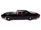 1969 Dodge Coronet Super Bee Muscle Car & Corvette Nationals MCACN Black with Red Interior American Muscle Series 1/18 Diecast Model Car Auto World AMM1347